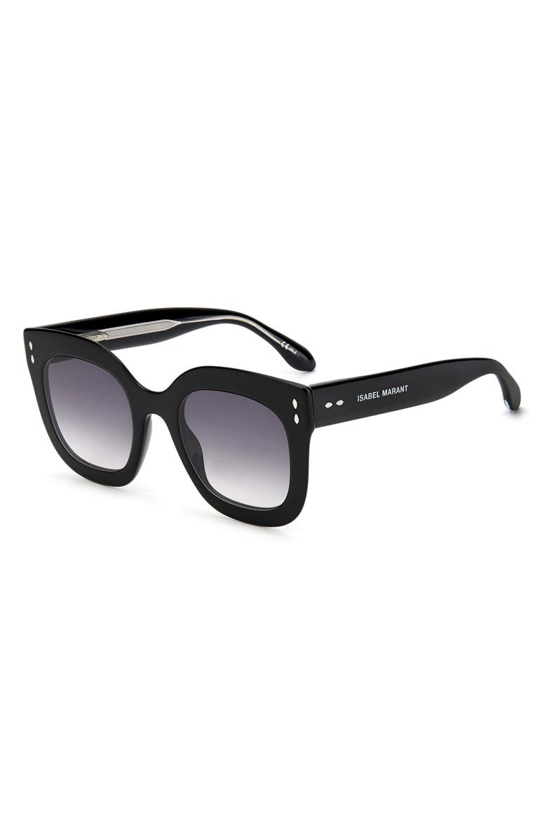 Isabel Marant 52mm Square Sunglasses, Alternate, color, 