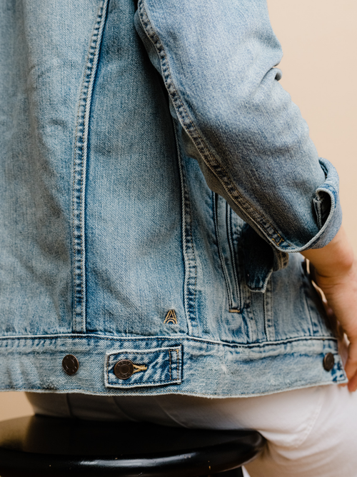 Able The Merly Jacket In Clean Wash