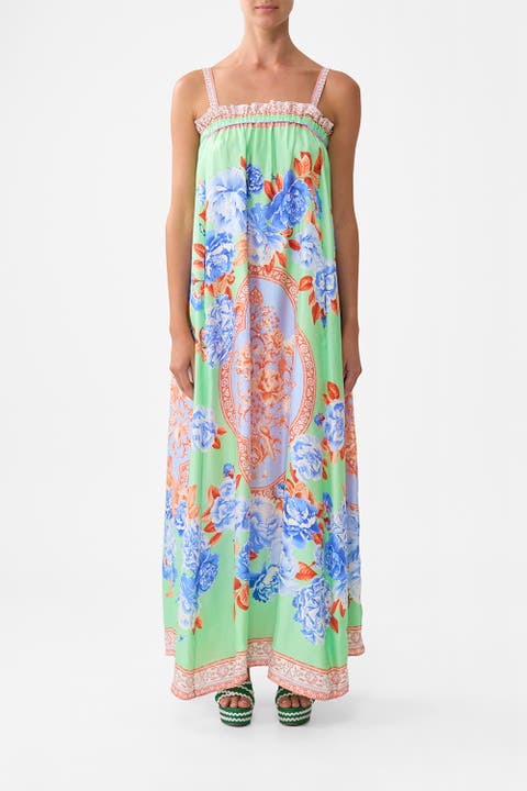 Wide Strap Sundress Topkapi Pop