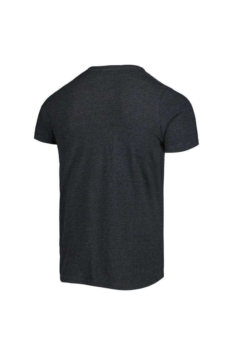 HOMEFIELD Men's Homefield Heathered Charcoal Nebraska Huskers Blackshirts Football Vintage T-Shirt, Alternate, color,