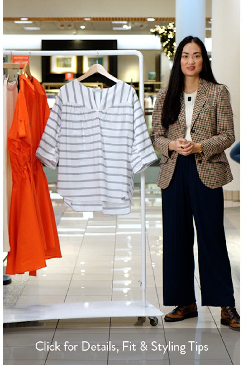 Elexis Stripe Tunic Top video