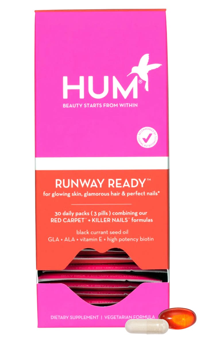Hum Nutrition Runway Ready<sup>®</sup> Skin, Hair & Nail Repair Kit, Main, color, 