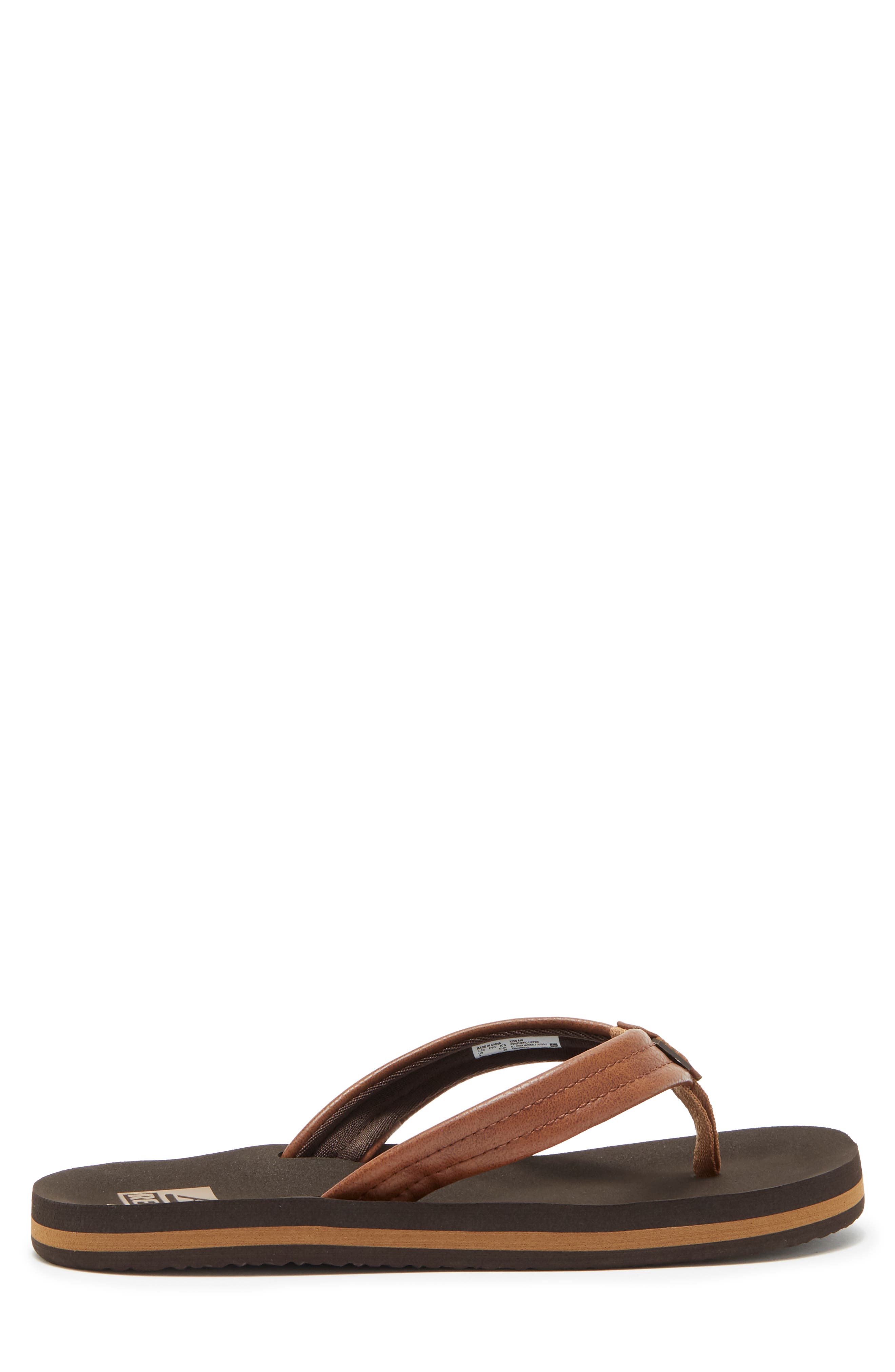 Reef Kids' Ahi Flip Flop, Alternate, color, Brown