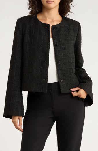 Leith Tweed Crop Jacket