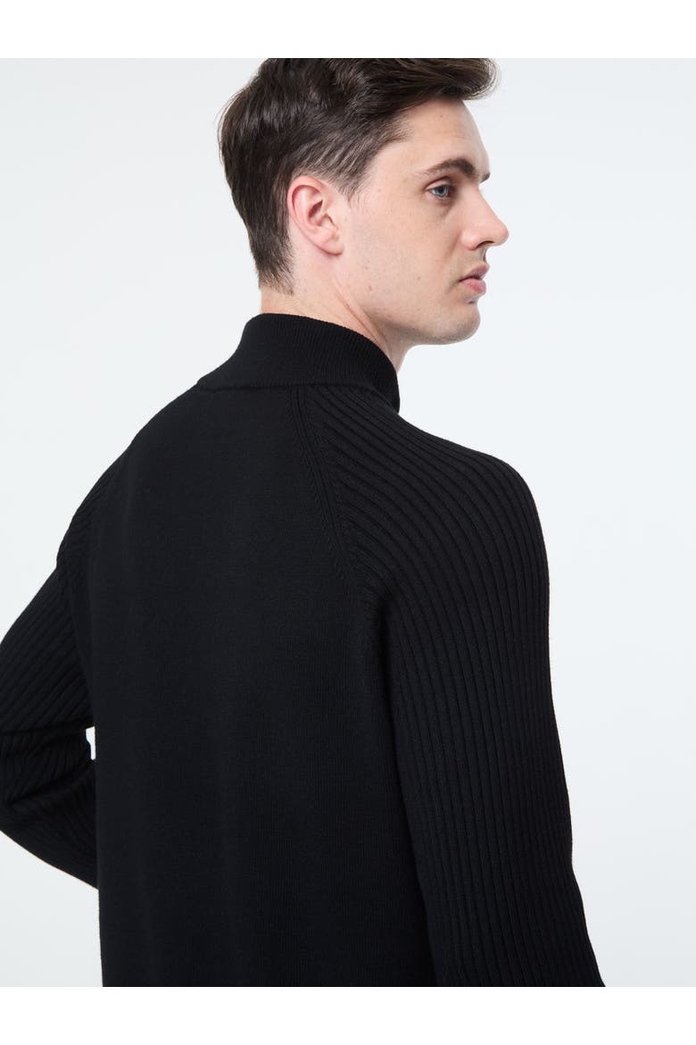 Saggio Track Jacket, Alternate, color, BLACK BEAUTY