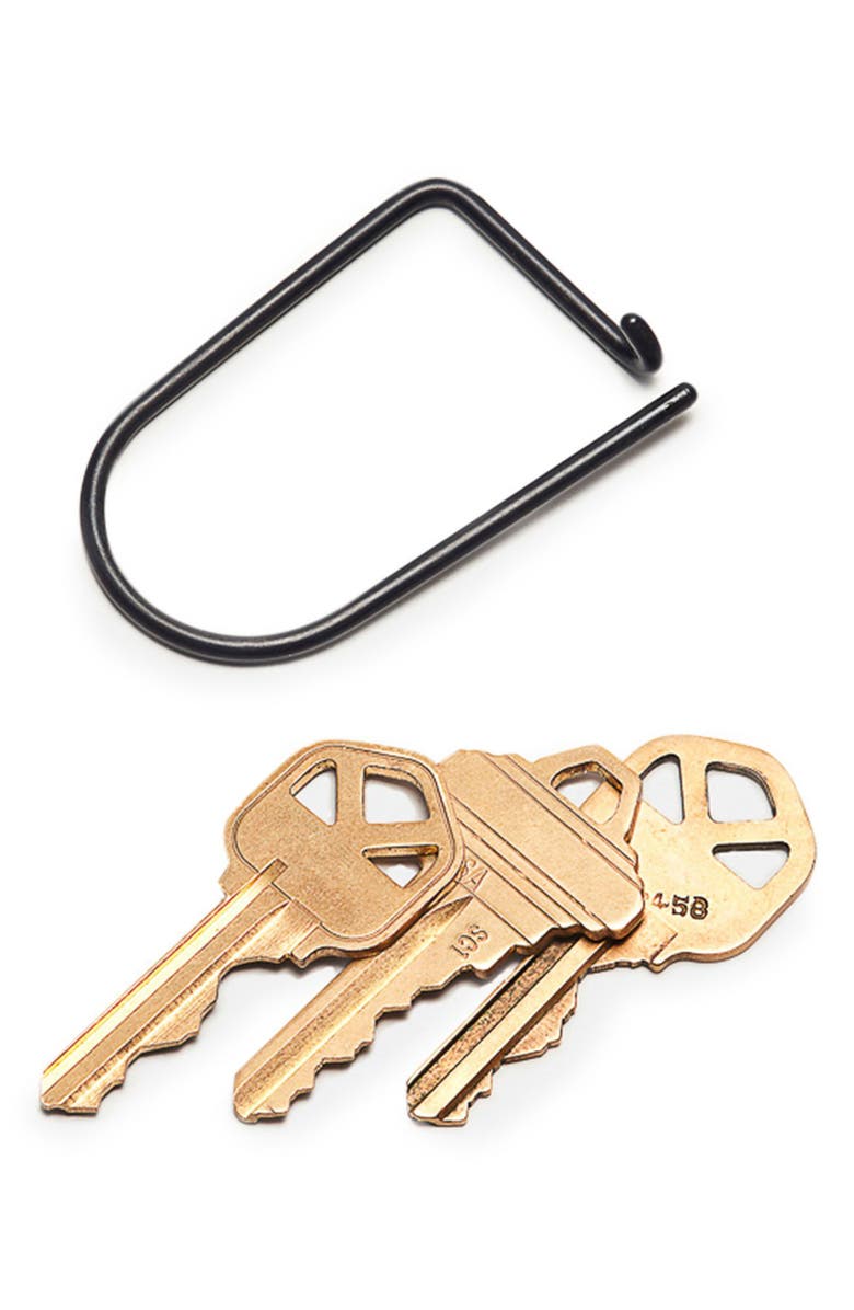 CRAIGHILL Wilson Key Ring, Alternate, color, Vapor Black