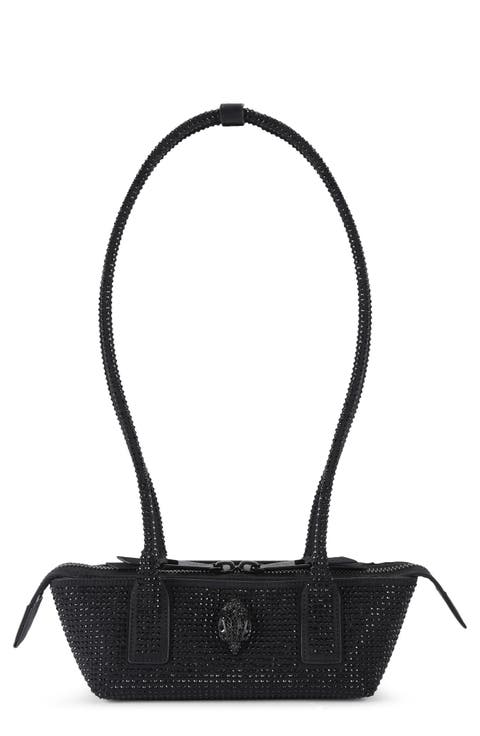 Small Sloane East West Crystal Shoulder Bag