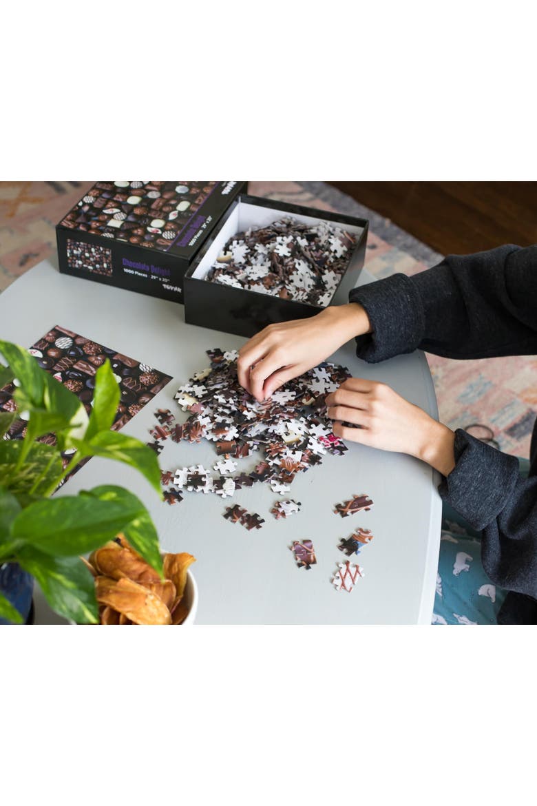 Chocolate Delight Candy Puzzle For Adults And Kids | 1000 Piece Jigsaw Puzzle, Alternate, color, Multi-Color