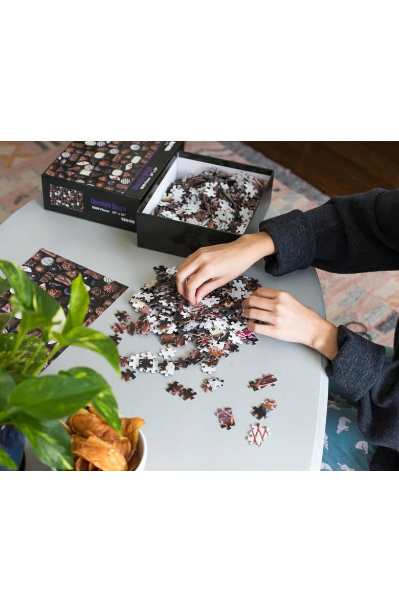 Toynk Chocolate Delight Candy Puzzle For Adults And Kids | 1000 Piece Jigsaw Puzzle, Alternate, color, Multi-Color