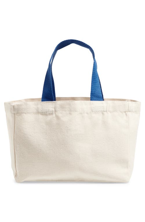 Piccoliny Mini Ny Graphic Tote In Brown