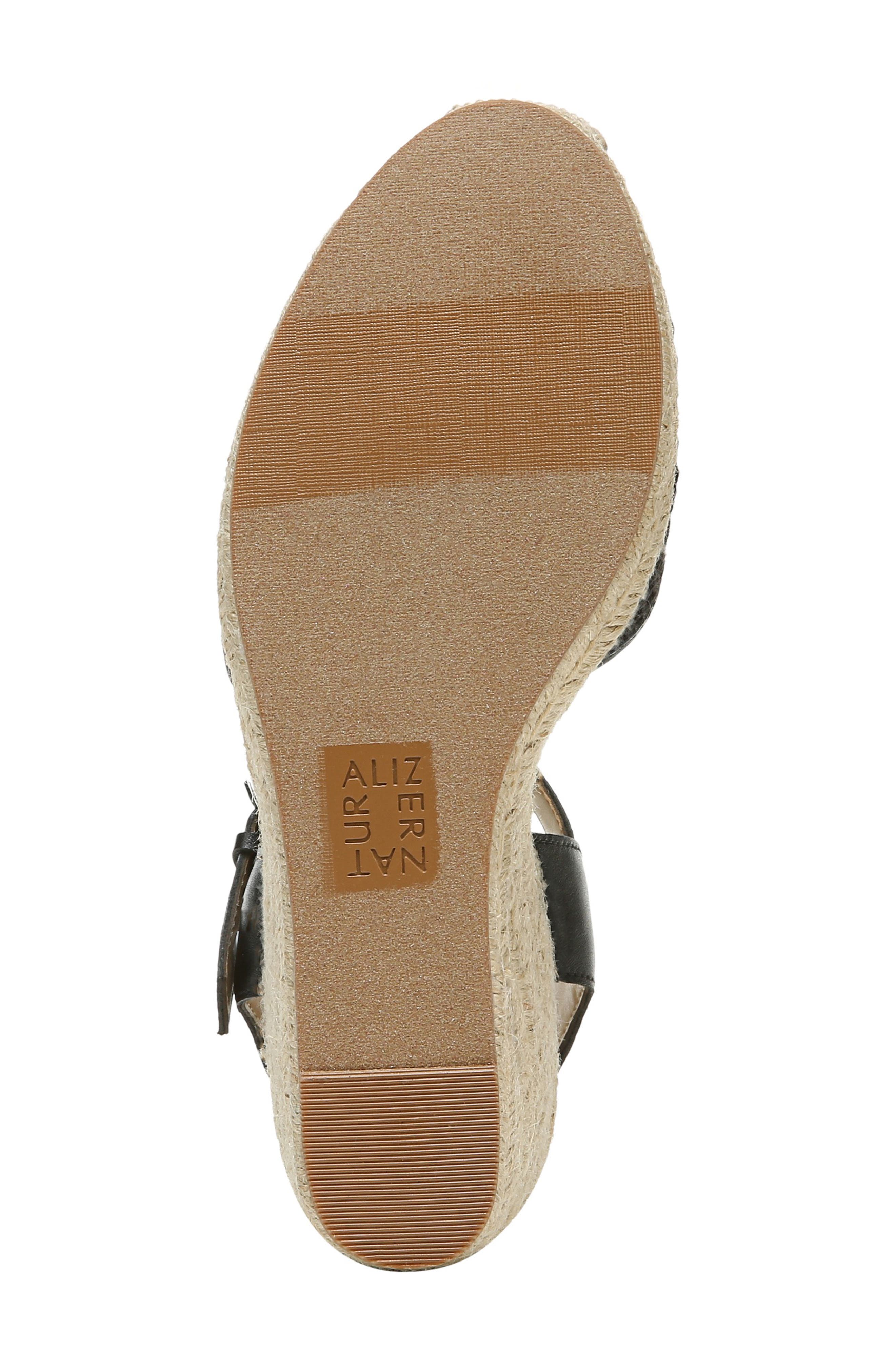 Naturalizer Phebe Espadrille Wedge Sandal, Alternate, color, 