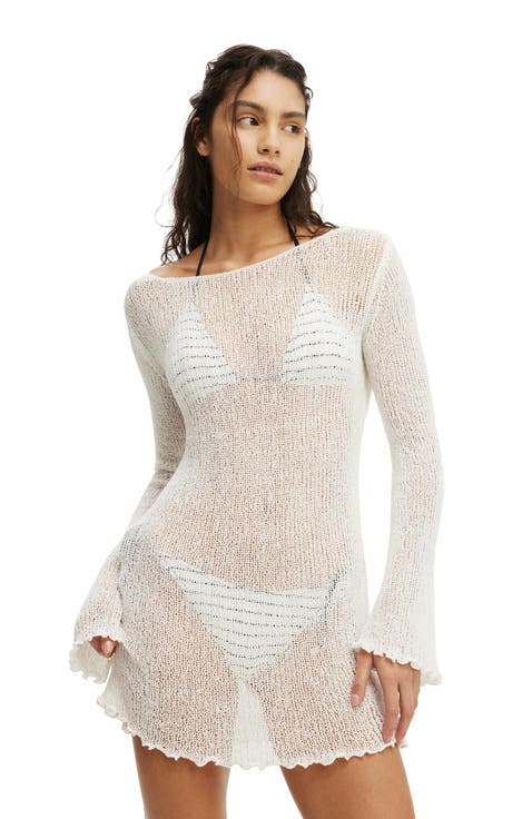 Women's Rumi Open Knit Mini Dress