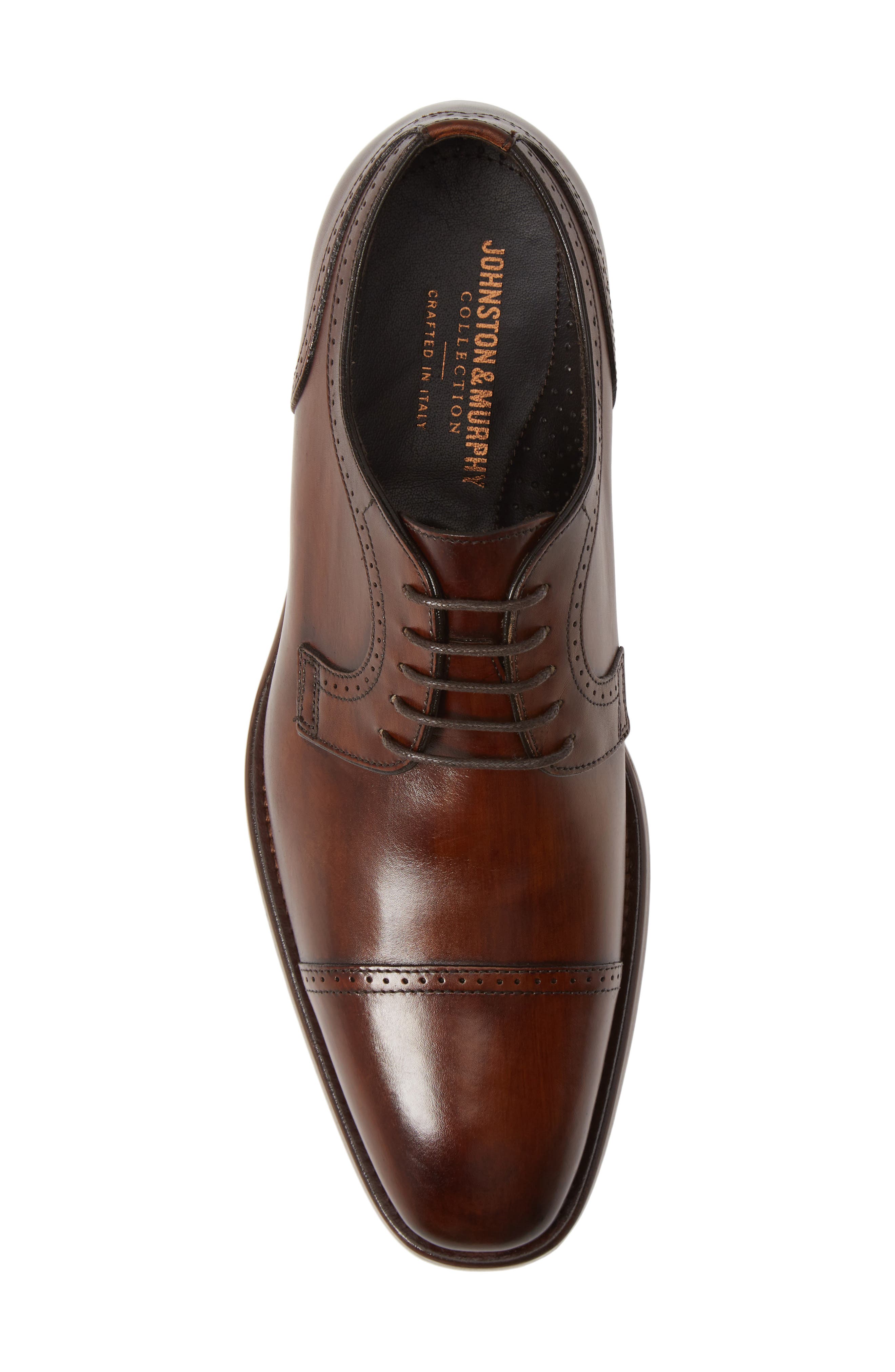 JOHNSTON & MURPHY COLLECTION Johnston & Murphy Cormac Cap Toe Derby, Alternate, color, 