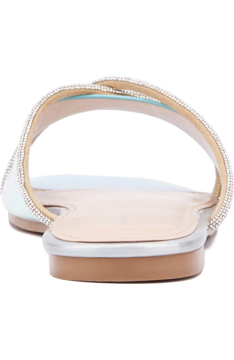 Fashion to Figure Sylvie Rhinestone Slide Sandal - Wide Width, Alternate, color, Multi