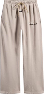 Fear of God Essentials Classic Fit Training Logo Flare Leg Sweatpants