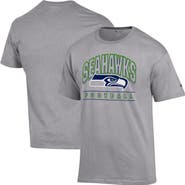 Champion Men's Champion  Heather Gray Seattle Seahawks Football T-Shirt