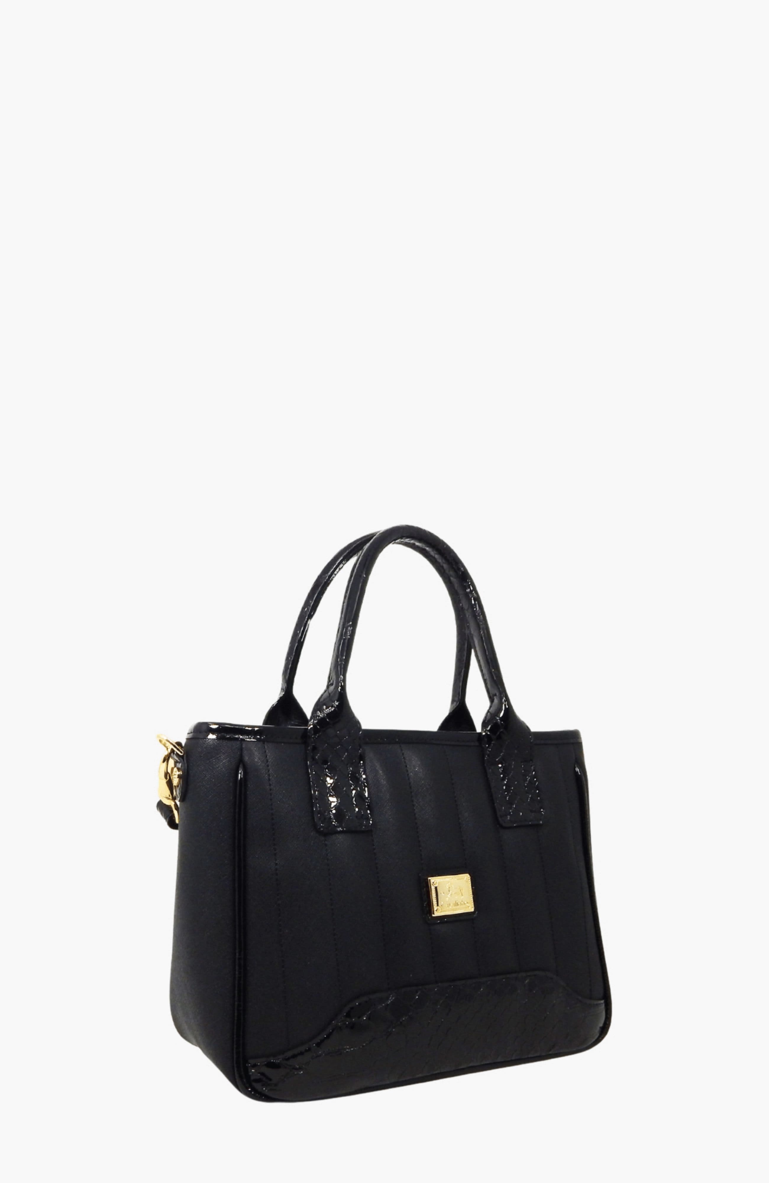 Grace 507 Handbag, Alternate, color, Black
