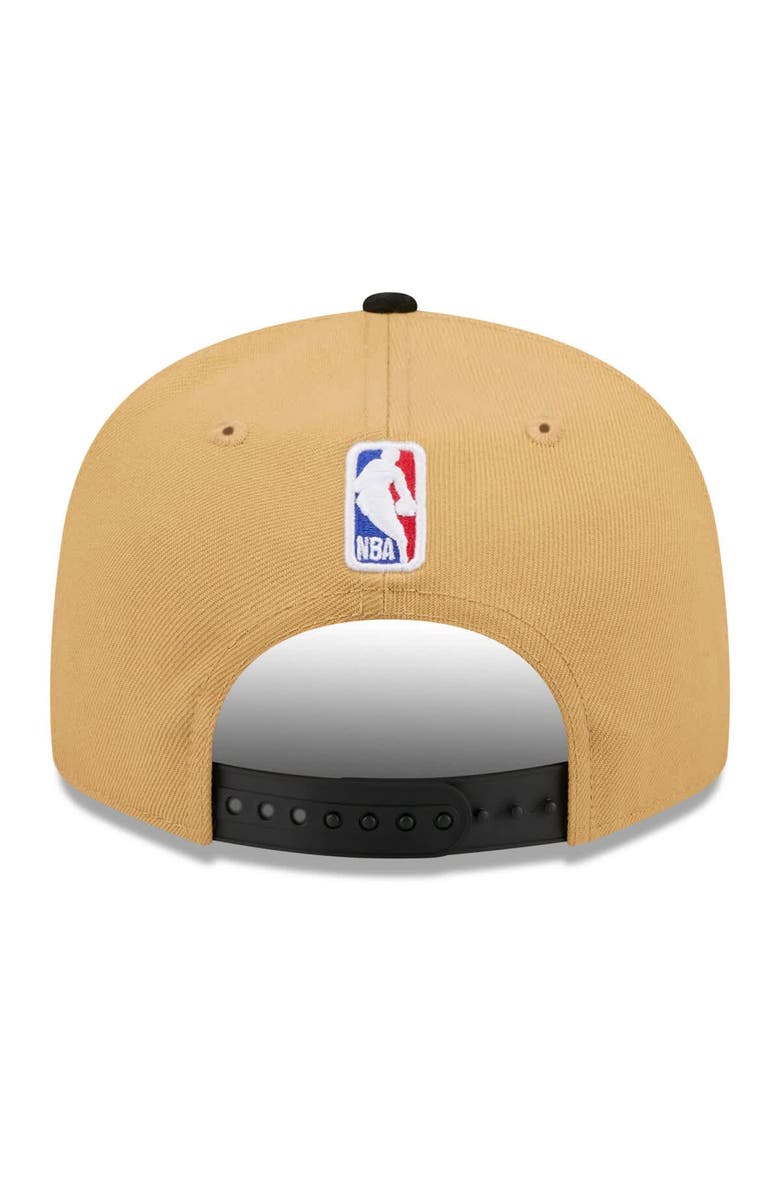 New Era Men's New Era Gold/Black Washington Wizards 2025/26 City Edition 9FIFTY Snapback Hat, Alternate, color, Gold