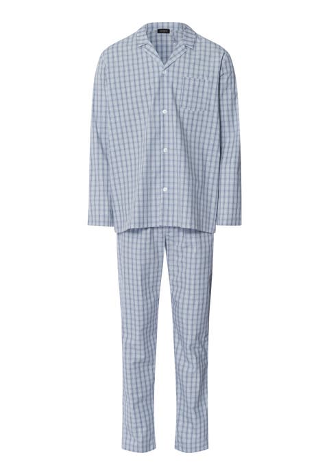 Night And Day Notch Collar Cotton Pajama Set