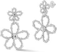 SPHERA MILANO Flower Drop Earrings
