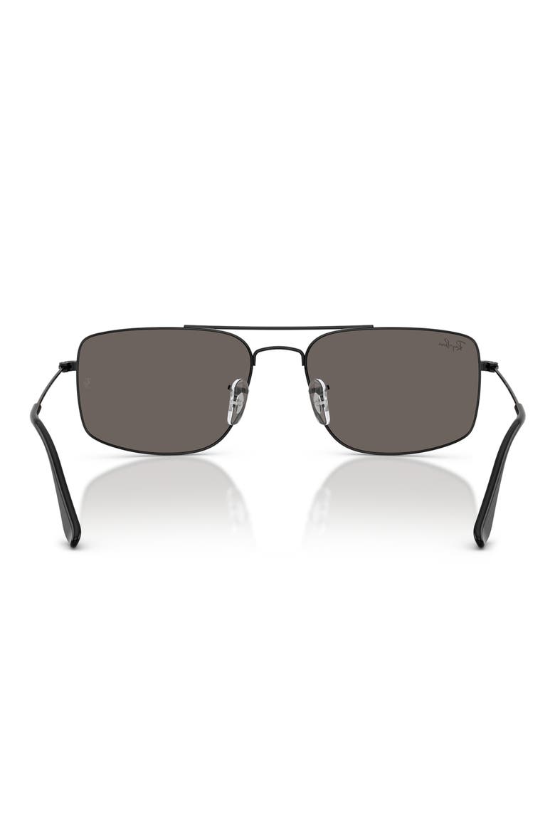 Explorer 3 Square Sunglasses, Alternate, color, BLACK / DARK GREY