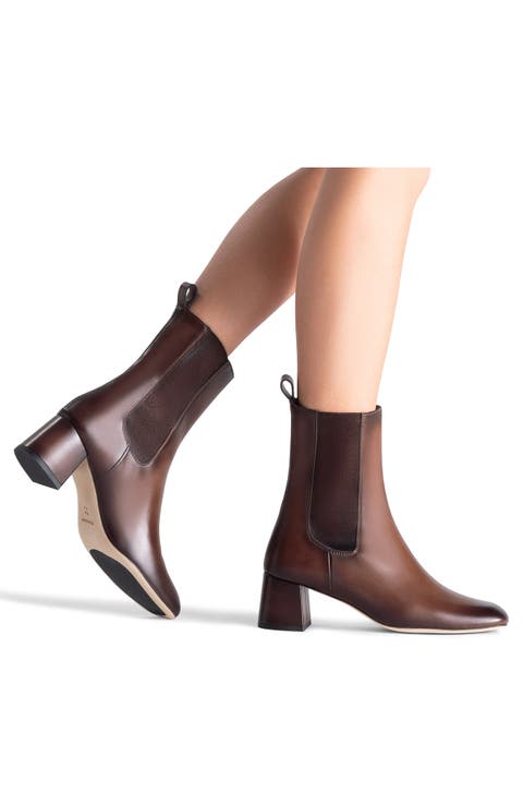Elayne Leather Chelsea Boot
