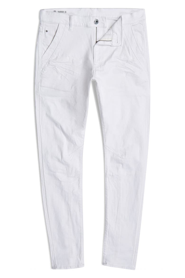 Kairori 3D Slim Fit Jeans, Alternate, color, PAPER WHITE GD