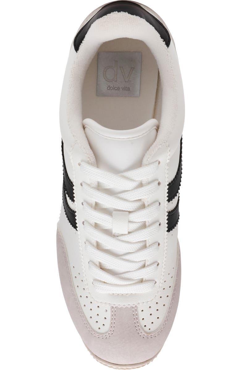 DV by Dolce Vita Goalie Sneaker, Alternate, color, White Black