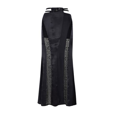 Pure Silk Long Skirt