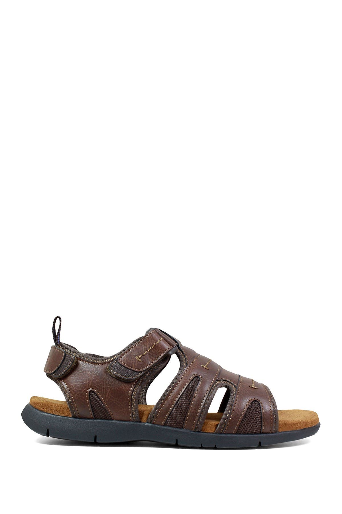 NUNN BUSH Rio Grande Open Toe Fisherman Sandal - Wide Width Available, Alternate, color, 