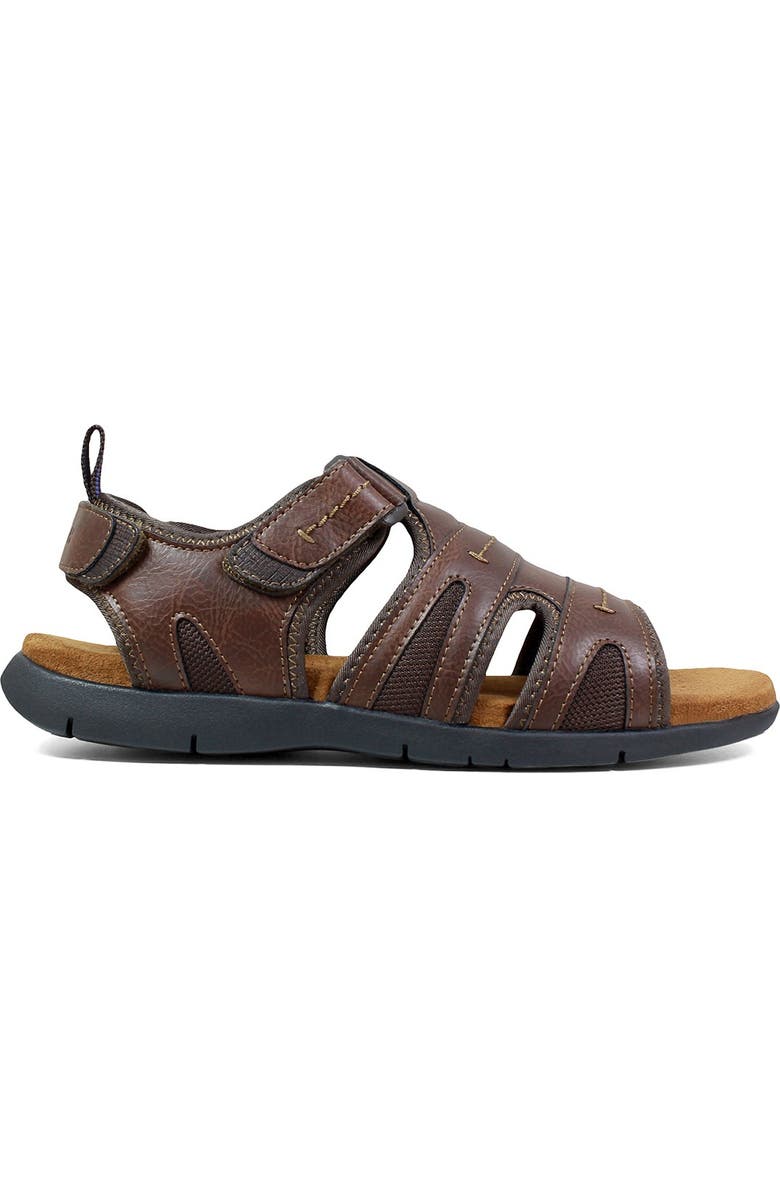NUNN BUSH Rio Grande Open Toe Fisherman Sandal - Wide Width Available, Alternate, color,