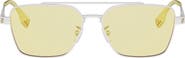 Fendi Sky 57mm Rectangular Sunglasses