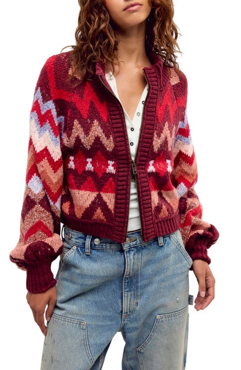 Sundazed Jacquard Cardigan
