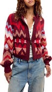 Free People Sundazed Jacquard Cardigan
