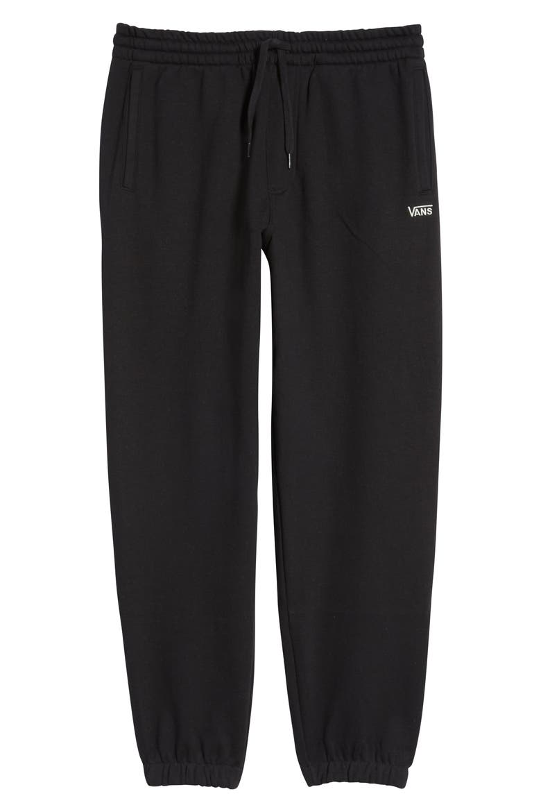 Men's Cotton Blend Fleece Joggers, Alternate, color, BLACK