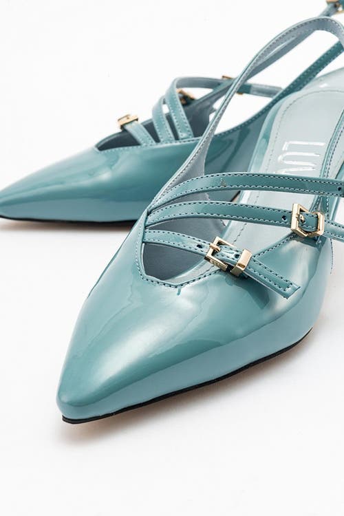 Prologue Shoes Magra Pointed-toe Slingback Stiletto