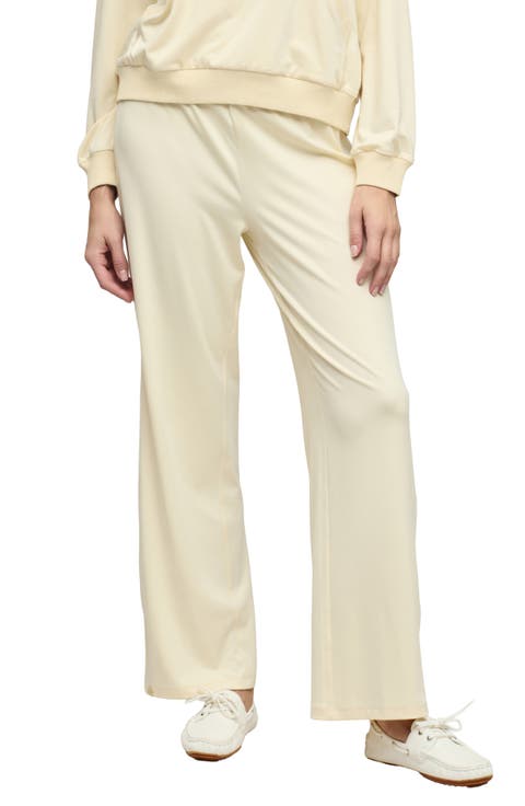 Butterchic Piped Wide Leg Pants