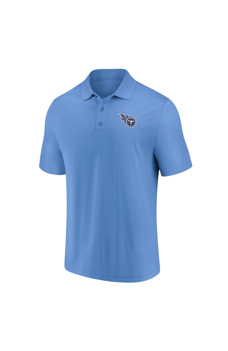 FANATICS Men's Fanatics Branded Light Blue Tennessee Titans Component Polo, Alternate, color, Light Blue