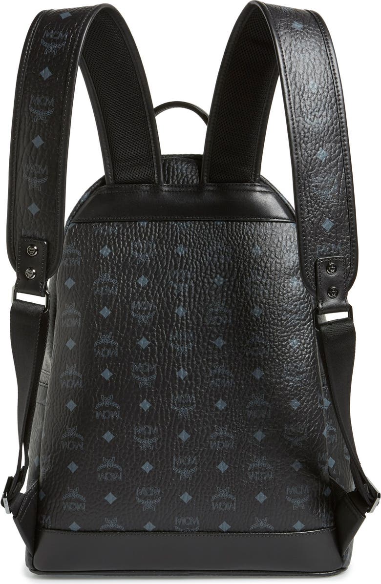 MCM Medium Stark Visetos Backpack, Alternate, color,