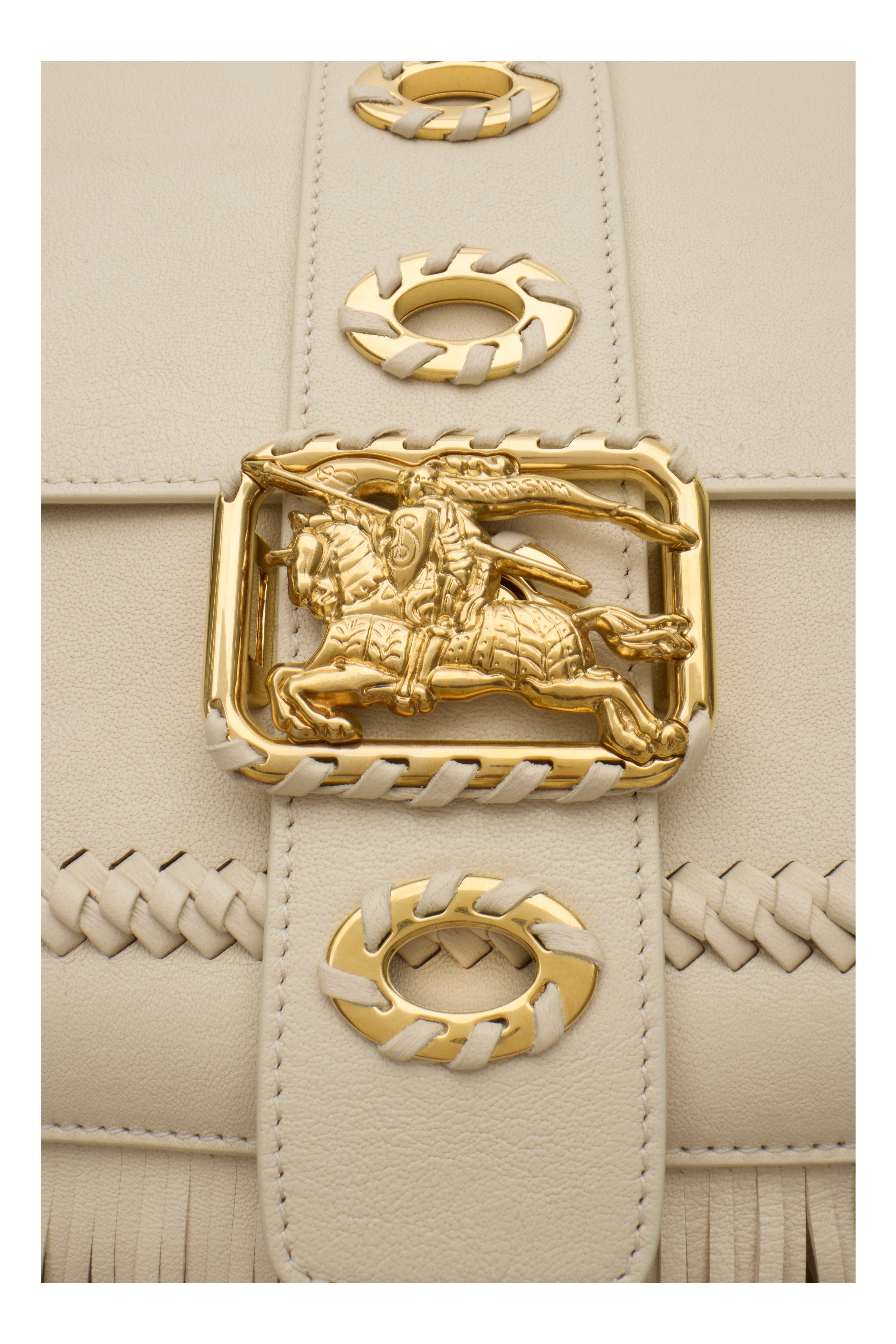 Burberry Medium Rider Bag, Alternate, color, Soap Beige