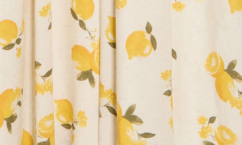 RENEE C RENEE C LEMON PRINT SWING DRESS