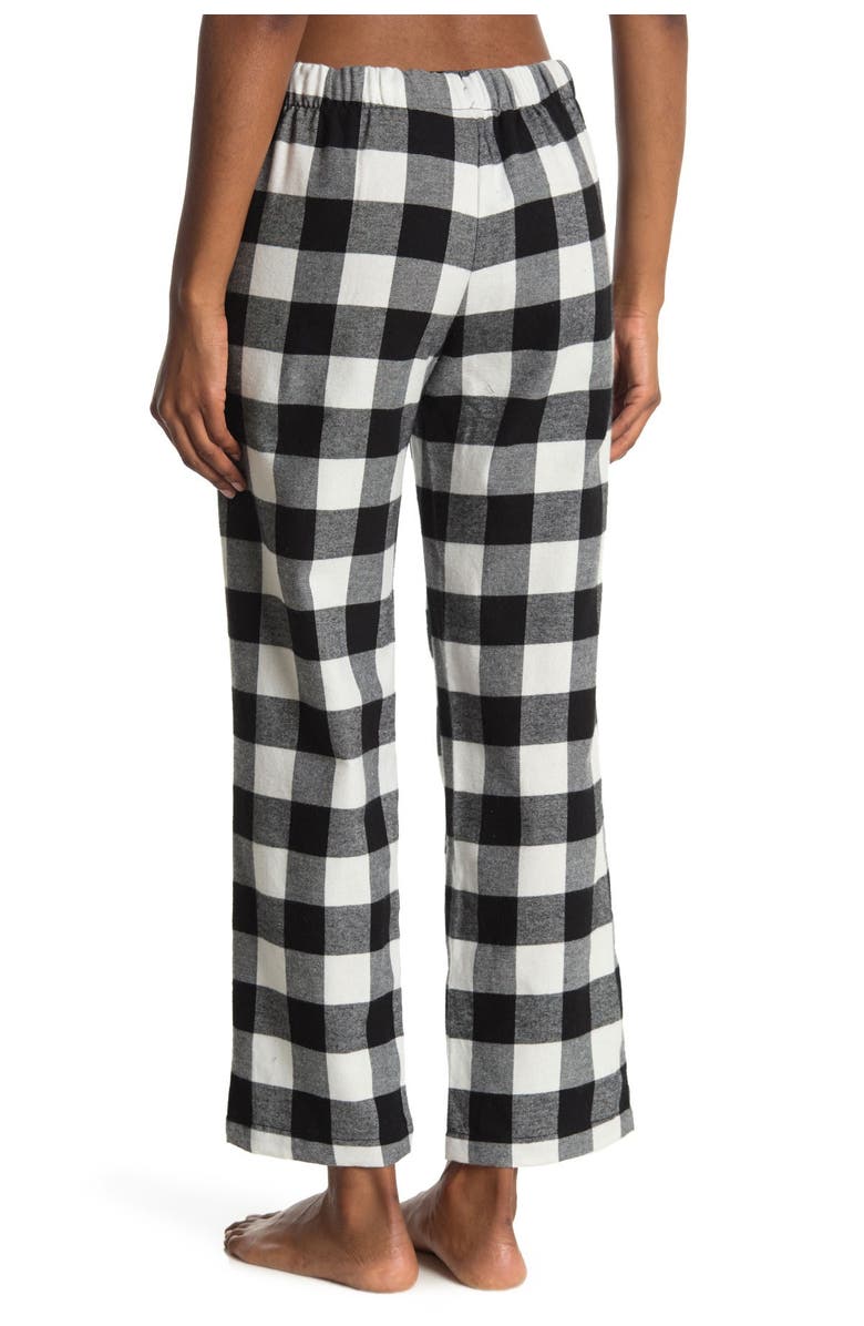 FREE PRESS Plaid Flannel Pajama Pants, Alternate, color, 