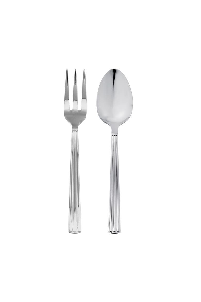 Sole Serving Set - 2 Pieces, Main, color, Silver