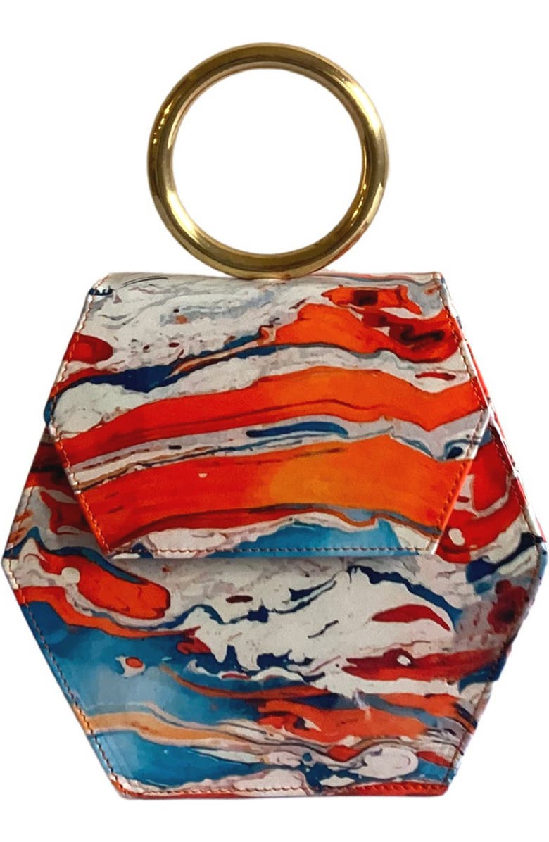 Anima Iris Zuri Leather Top Handle Bag, Main, color,