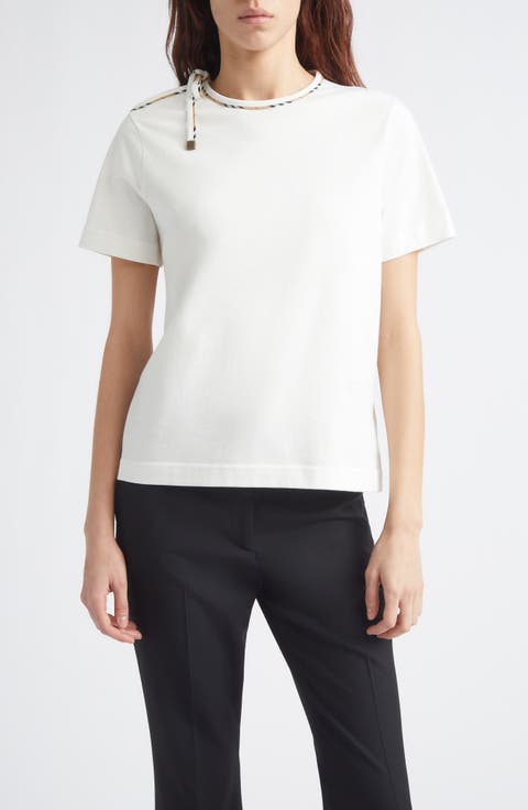 Frankie Bow Tie Cotton T-Shirt