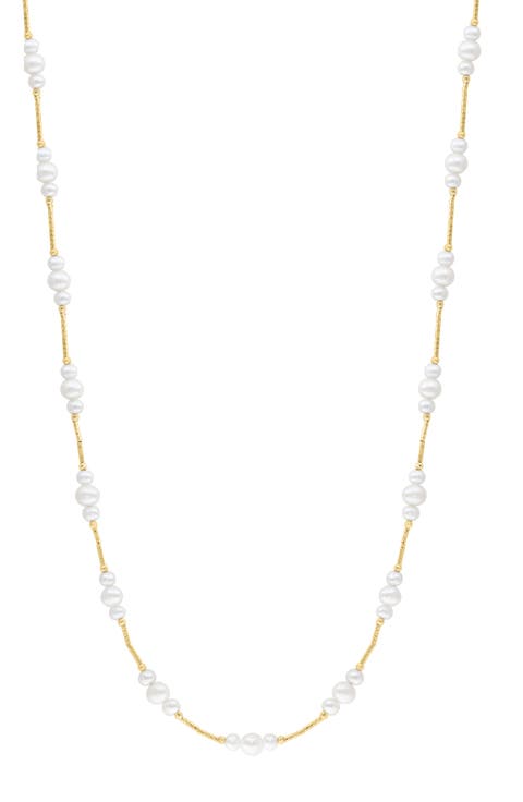 Freshwater Pearl Beaded Necklace