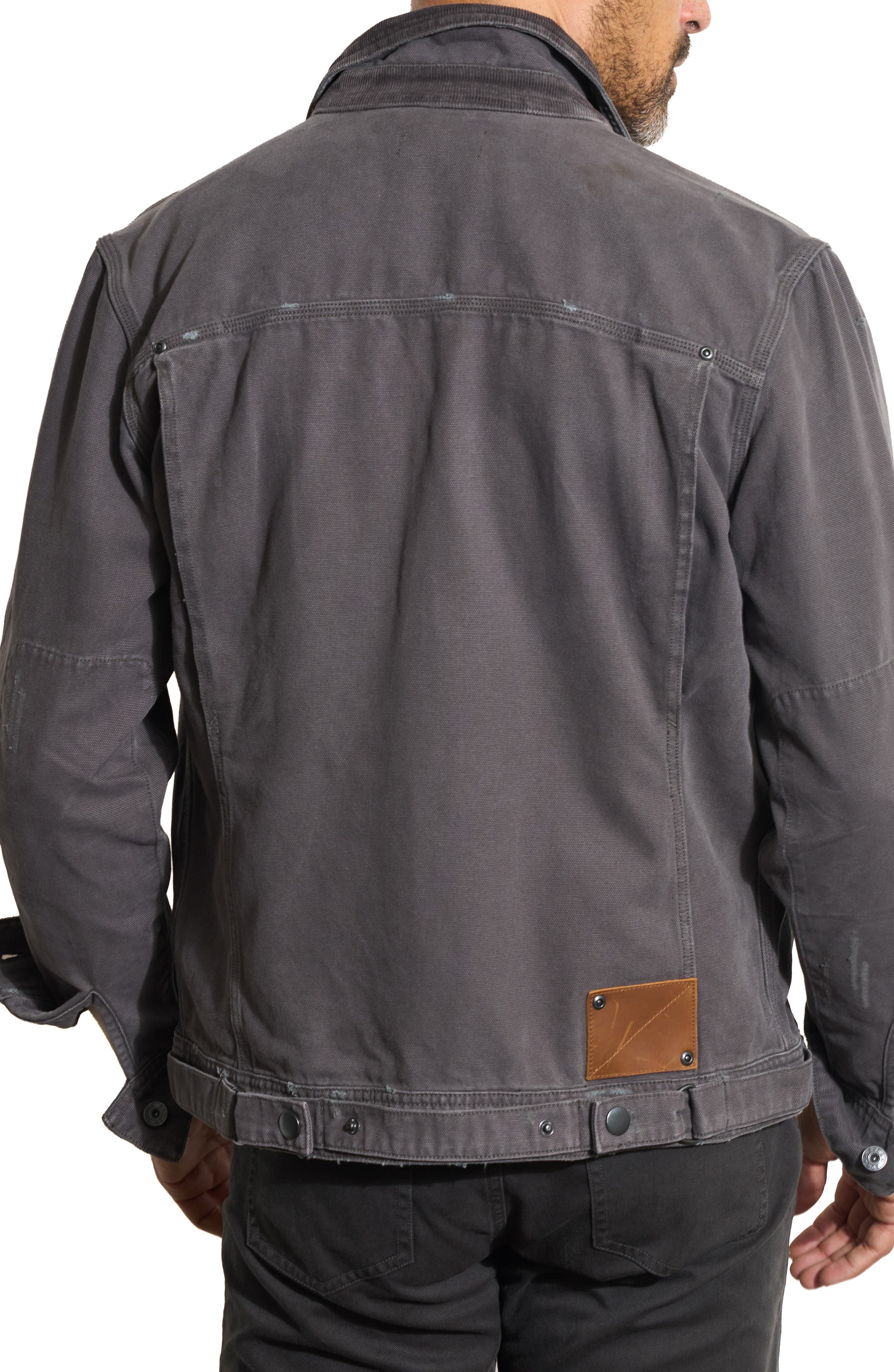Baron Canvas Trucker Jacket - image 2