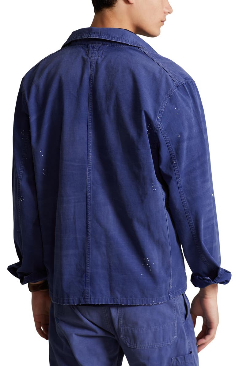 Polo Ralph Lauren Work Wear Cotton Shirt Jacket, Alternate, color,