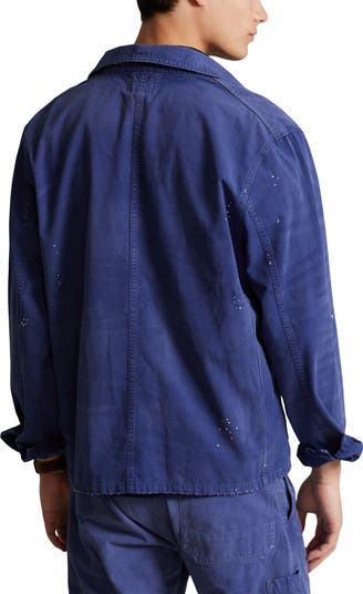 Polo Ralph Lauren Work Wear Cotton Shirt Jacket | Nordstromrack