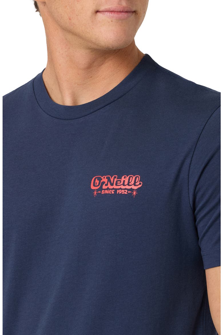 Painter Classic Cotton Graphic T-Shirt, Alternate, color, NAVY